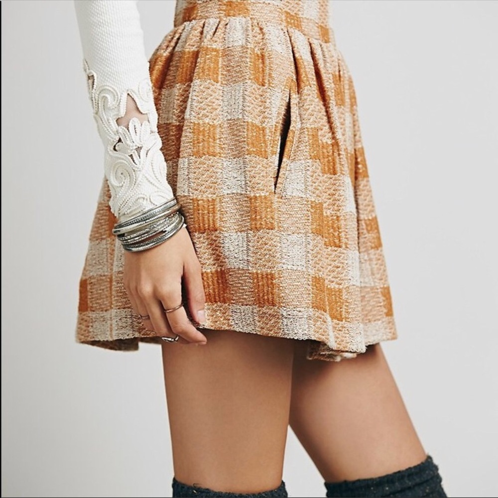 LOOKING FOR orange hollygolightly freepeople skirt